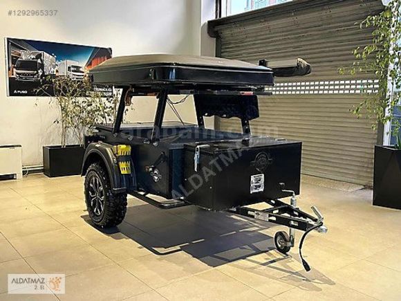 ALDATMAZ PLAZA'DAN ÇEKME KARAVAN ÇARPIŞAN TÜRK CAMPER RÖMORK