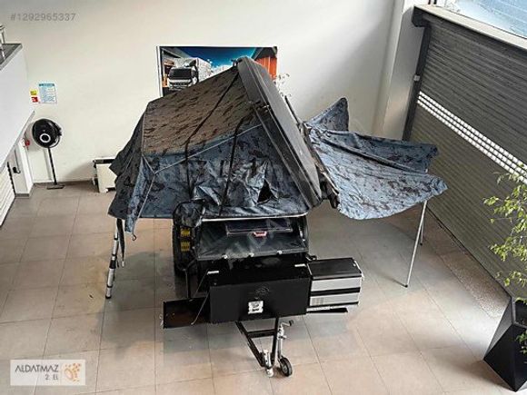 ALDATMAZ PLAZA'DAN ÇEKME KARAVAN ÇARPIŞAN TÜRK CAMPER RÖMORK