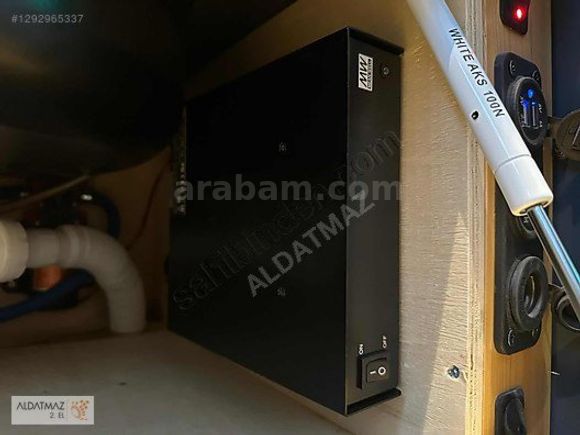 ALDATMAZ PLAZA'DAN ÇEKME KARAVAN ÇARPIŞAN TÜRK CAMPER RÖMORK