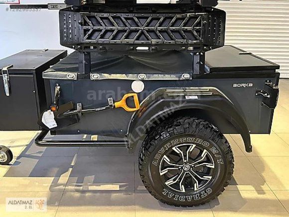 ALDATMAZ PLAZA'DAN ÇEKME KARAVAN ÇARPIŞAN TÜRK CAMPER RÖMORK