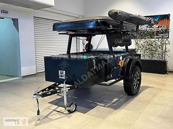 ALDATMAZ PLAZA'DAN ÇEKME KARAVAN ÇARPIŞAN TÜRK CAMPER RÖMORK