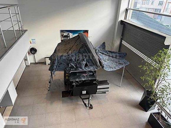 ALDATMAZ PLAZA'DAN ÇEKME KARAVAN ÇARPIŞAN TÜRK CAMPER RÖMORK