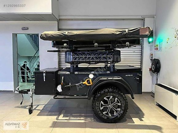 ALDATMAZ PLAZA'DAN ÇEKME KARAVAN ÇARPIŞAN TÜRK CAMPER RÖMORK
