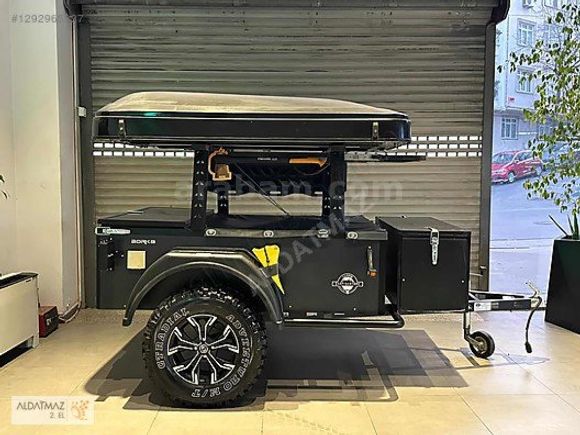ALDATMAZ PLAZA'DAN ÇEKME KARAVAN ÇARPIŞAN TÜRK CAMPER RÖMORK