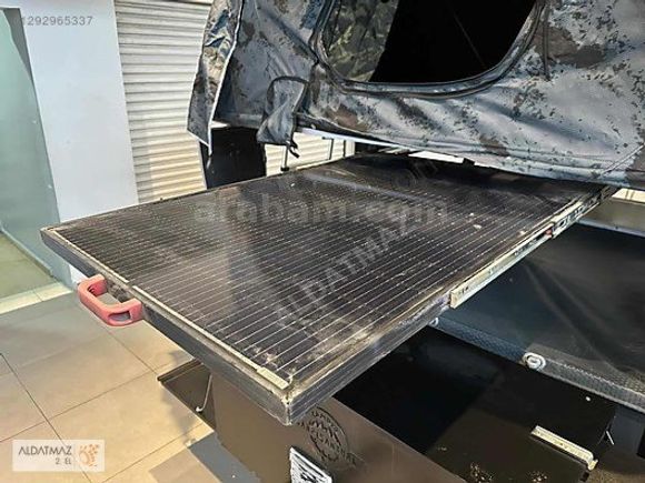 ALDATMAZ PLAZA'DAN ÇEKME KARAVAN ÇARPIŞAN TÜRK CAMPER RÖMORK