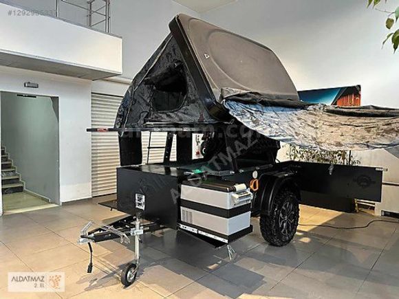 ALDATMAZ PLAZA'DAN ÇEKME KARAVAN ÇARPIŞAN TÜRK CAMPER RÖMORK