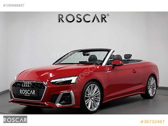 ROSCAR'DAN 2023 AUDİ A5 CABRİO 45TFSI QUATTTO SLİNE HATASIZ