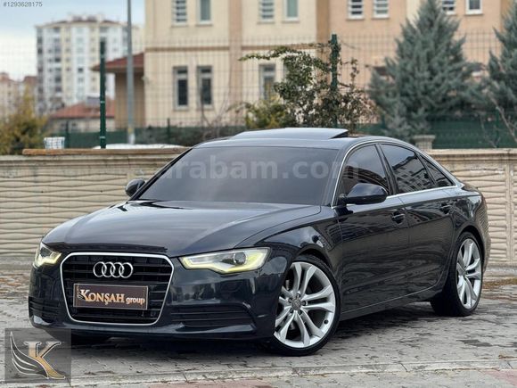 KONŞAH GROUP 2013 AUDİ A6 2.0TDI MULTİTRONİC VAKUM+BEJ MASRAFSIZ