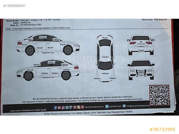 As-Car / Citroen C5 1.6 HDi Sx Pk