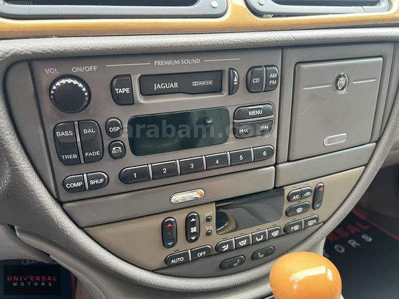 "UNIVERSAL MOTORS" 2001 JAGUAR S-TYPE 4.0 V8 OTOMATIK 272 HP