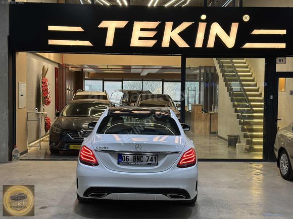 TEKİN OTOMOTİV'DEN 2018 C200 D AMG İMZALI SERİ