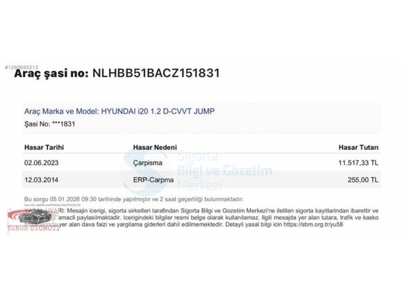 2012/JUMP/132 BİN KM/ORJİNAL/SERVİS BAKIMLI/ÇİZİKSİZ
