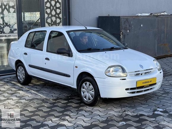 RENAULT CLİO BEYAZ 1.4 RN BENZİN LPG 2000 MODEL K.KARTI