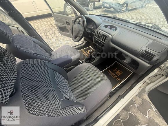 RENAULT CLİO BEYAZ 1.4 RN BENZİN LPG 2000 MODEL K.KARTI