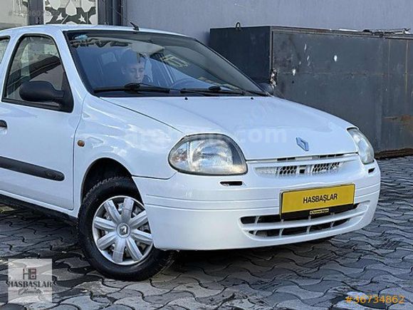 RENAULT CLİO BEYAZ 1.4 RN BENZİN LPG 2000 MODEL K.KARTI