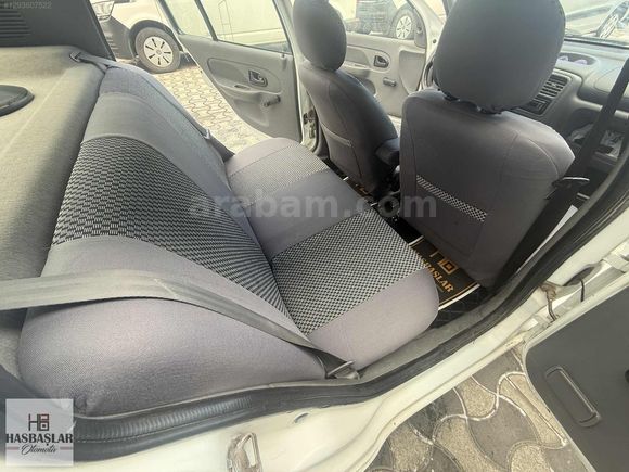 RENAULT CLİO BEYAZ 1.4 RN BENZİN LPG 2000 MODEL K.KARTI