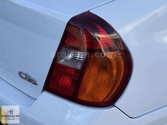 RENAULT CLİO BEYAZ 1.4 RN BENZİN LPG 2000 MODEL K.KARTI
