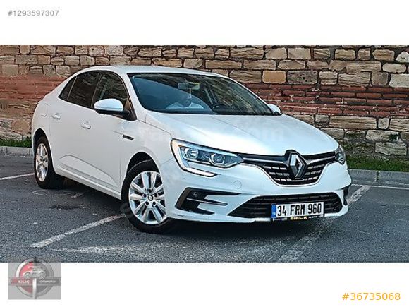 2022 RENO MEGANE COMFORT1.3 TCE EDCHATASIZ.OTOMATİK 8 AY %0 FAİZ