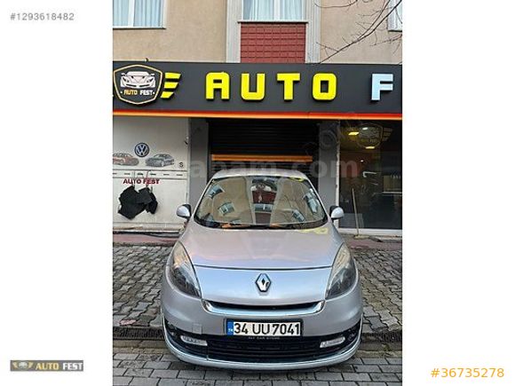 AUTOFEST DEN 2012 7 KİŞİLİK GRAND SCANİC OTOMATİK