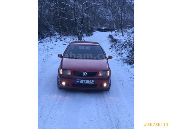 Sahibinden Volkswagen Polo 1.4 2001 Model  Kırmızı