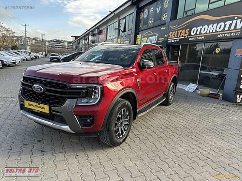 FORD RANGER 2.0 ECOBLUE 4X4 WİLD TRAK 2023 MODEL YALOVA 29.000 KM BORDO