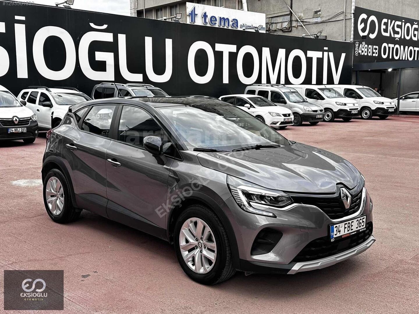 Galeriden Renault Captur 1.3 TCe Touch Plus 2021 Model İstanbul 75.000 km Gri 6