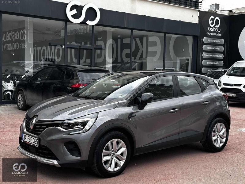 Galeriden Renault Captur 1.3 TCe Touch Plus 2021 Model İstanbul 75.000 km Gri