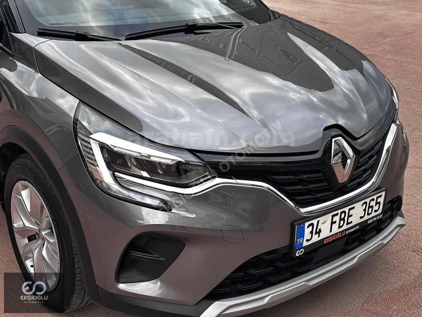 Galeriden Renault Captur 1.3 TCe Touch Plus 2021 Model İstanbul 75.000 km Gri 5