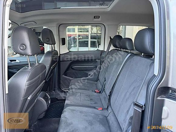 KIVANÇDAN 2022 VW CADDY 2.0 TDI STYLE HATASIZ TAM DOLU CAM TAVAN
