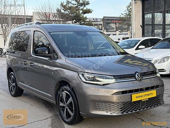 KIVANÇDAN 2022 VW CADDY 2.0 TDI STYLE HATASIZ TAM DOLU CAM TAVAN