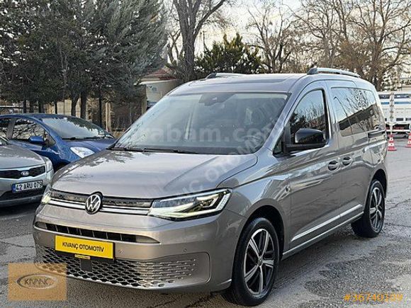 KIVANÇDAN 2022 VW CADDY 2.0 TDI STYLE HATASIZ TAM DOLU CAM TAVAN