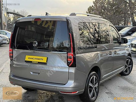 KIVANÇDAN 2022 VW CADDY 2.0 TDI STYLE HATASIZ TAM DOLU CAM TAVAN