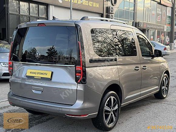 KIVANÇDAN 2022 VW CADDY 2.0 TDI STYLE HATASIZ TAM DOLU CAM TAVAN