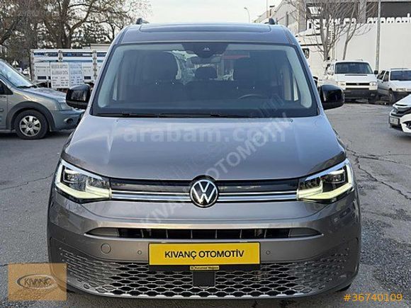 KIVANÇDAN 2022 VW CADDY 2.0 TDI STYLE HATASIZ TAM DOLU CAM TAVAN