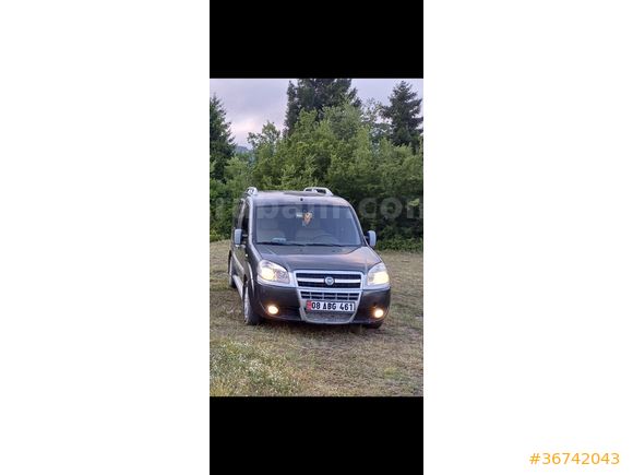 Sahibinden Fiat Doblo Panorama 1.3 Multijet Family 2008 Model  210.000 km Siyah