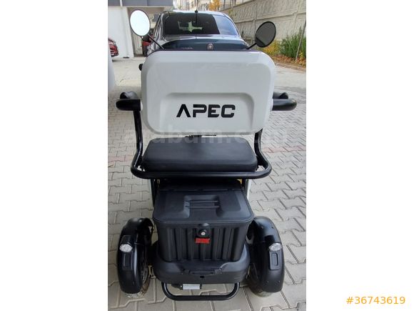 TENTE HEDİYELİ !!! Elektrikli 3 Tekerlekli Motor APEC APM2