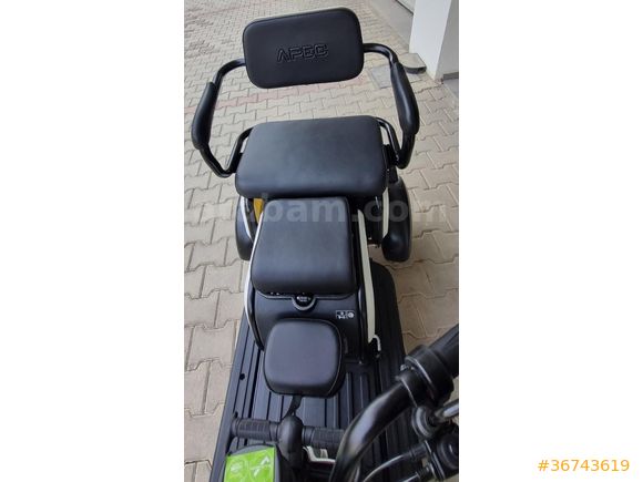 TENTE HEDİYELİ !!! Elektrikli 3 Tekerlekli Motor APEC APM2