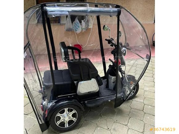TENTE HEDİYELİ !!! Elektrikli 3 Tekerlekli Motor APEC APM2