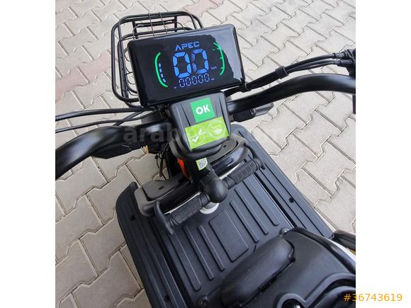TENTE HEDİYELİ !!! Elektrikli 3 Tekerlekli Motor APEC APM2