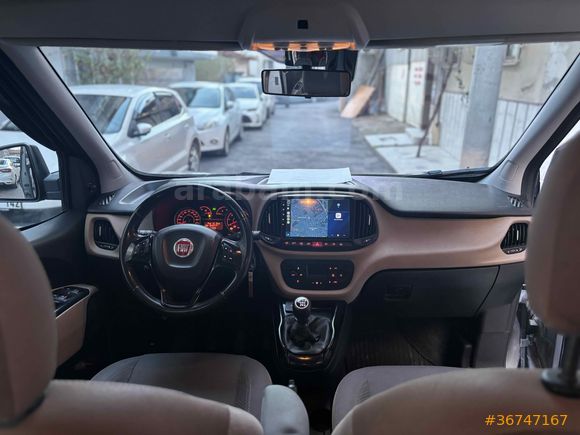 Sahibinden Fiat Doblo Combi 1.6 120 HP Multijet Premio Plus 2021 Model  154.000 km Füme