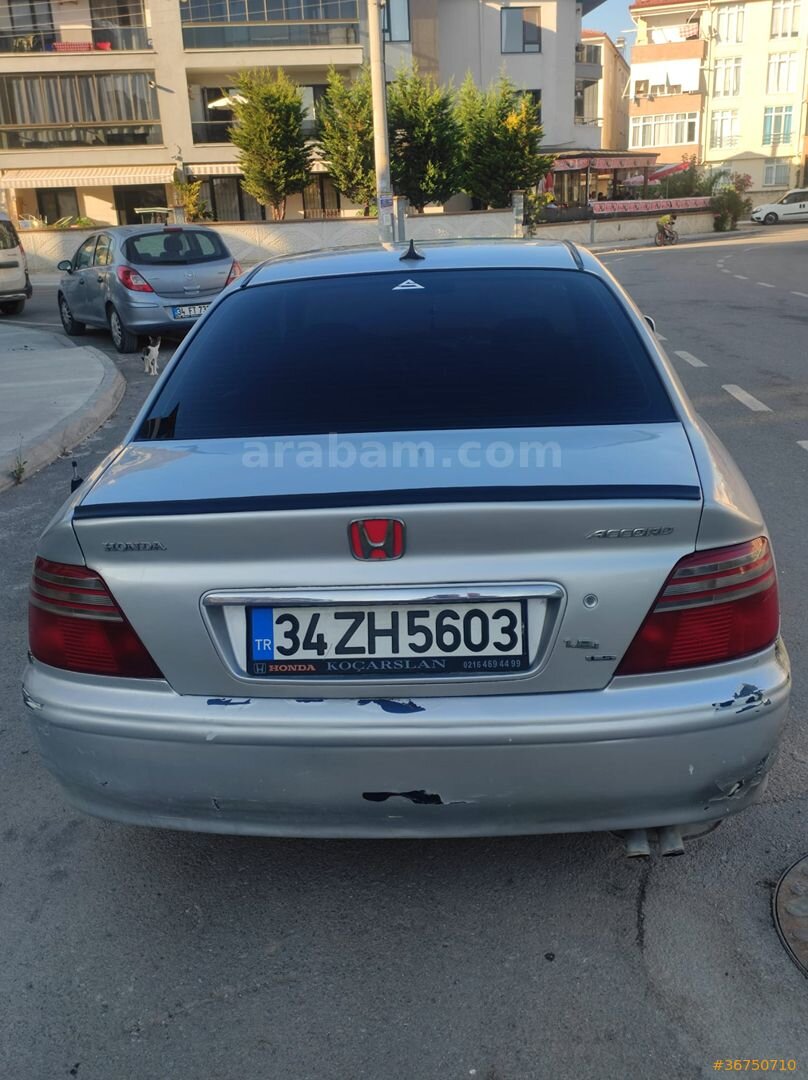 Sahibinden Honda Accord 1.8 LS 2000 Model Sakarya 288.500 km Gri (Gümüş) 5