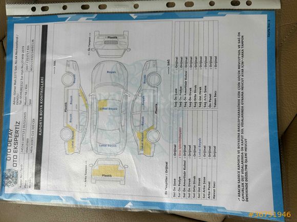 DEĞİŞENSİZ - 253BİN KM - V6 - ISITMA - SUNROOF