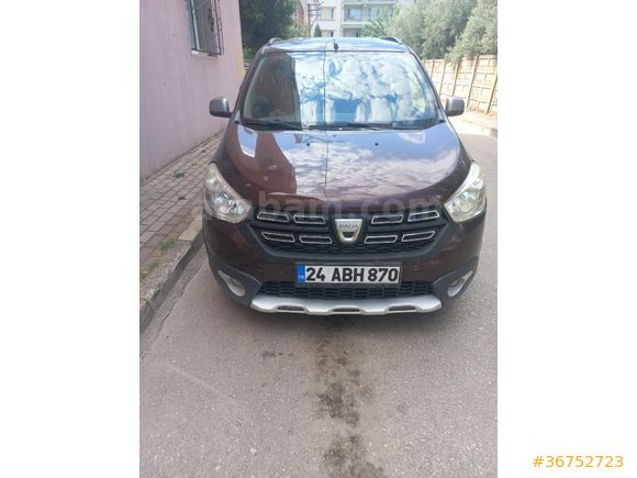 Sahibinden Dacia Lodgy 1.5 dCi Stepway 2017 Model Bursa 200.000 km Kahverengi araç 9 ay ticari çalışmıştır.km orjinaldir.