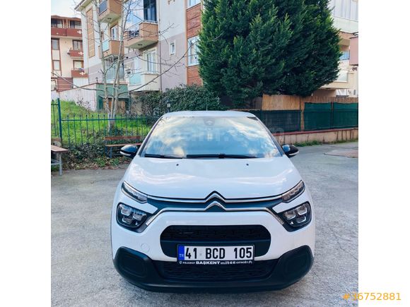 Sahibinden Citroen C3 1.2 PureTech Feel Bold 2022 Model  64445 km Beyaz