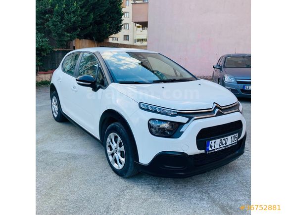 Sahibinden Citroen C3 1.2 PureTech Feel Bold 2022 Model  64445 km Beyaz