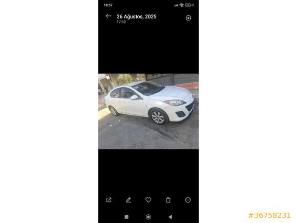 Sahibinden Mazda 3 1.6 Impressive 2012 Model