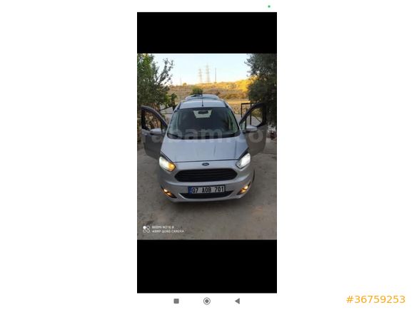 Sahibinden Ford Tourneo Courier 1.5 TDCi Journey Delux 2014 Model 