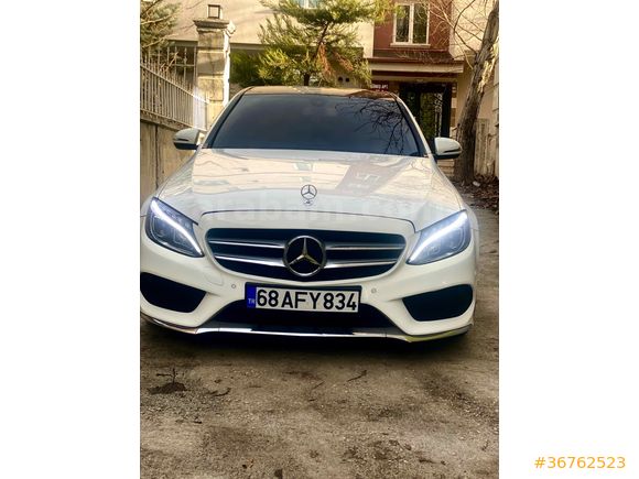 Sahibinden Mercedes - Benz C 200 BlueTEC AMG 2016 Model  196.000 km Beyaz
