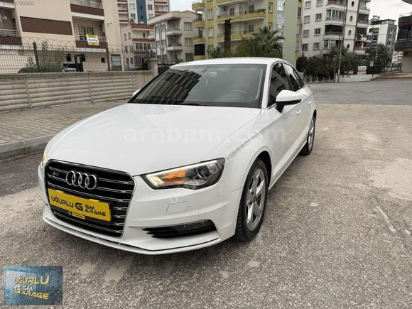AUDİ A3 DİZEL OTOMATİK 3 KOL NAVİ DERİ KOLTUK LED FAR LED STOP