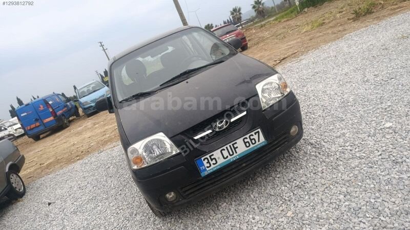 Galeriden Hyundai Atos 1.1 GLS 2006 Model İzmir 208.000 km Siyah